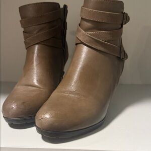 Elegant Brown Ankle Booties